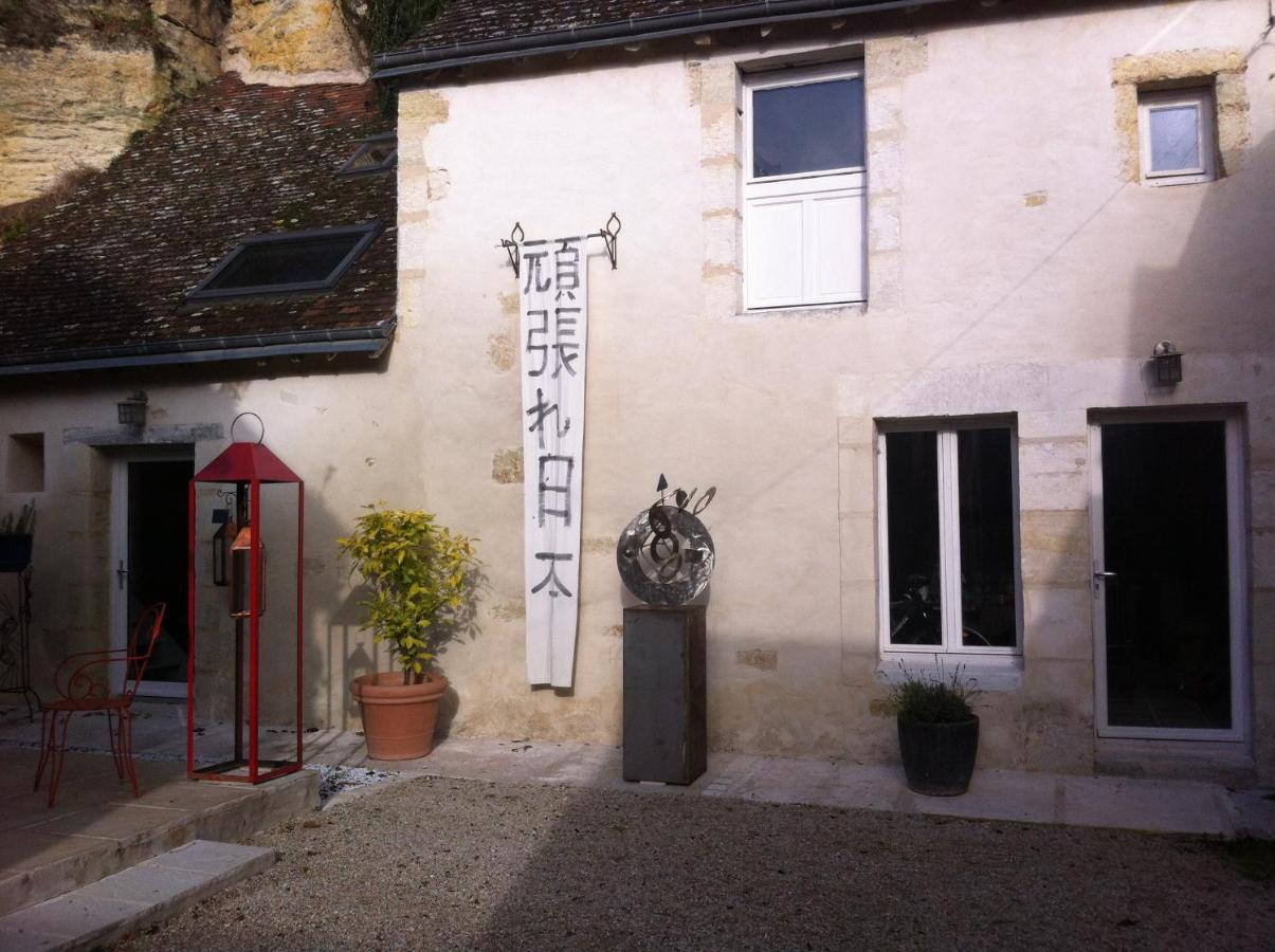 Troglodyte Loft 2 Apartment Thore-la-Rochette Exterior photo